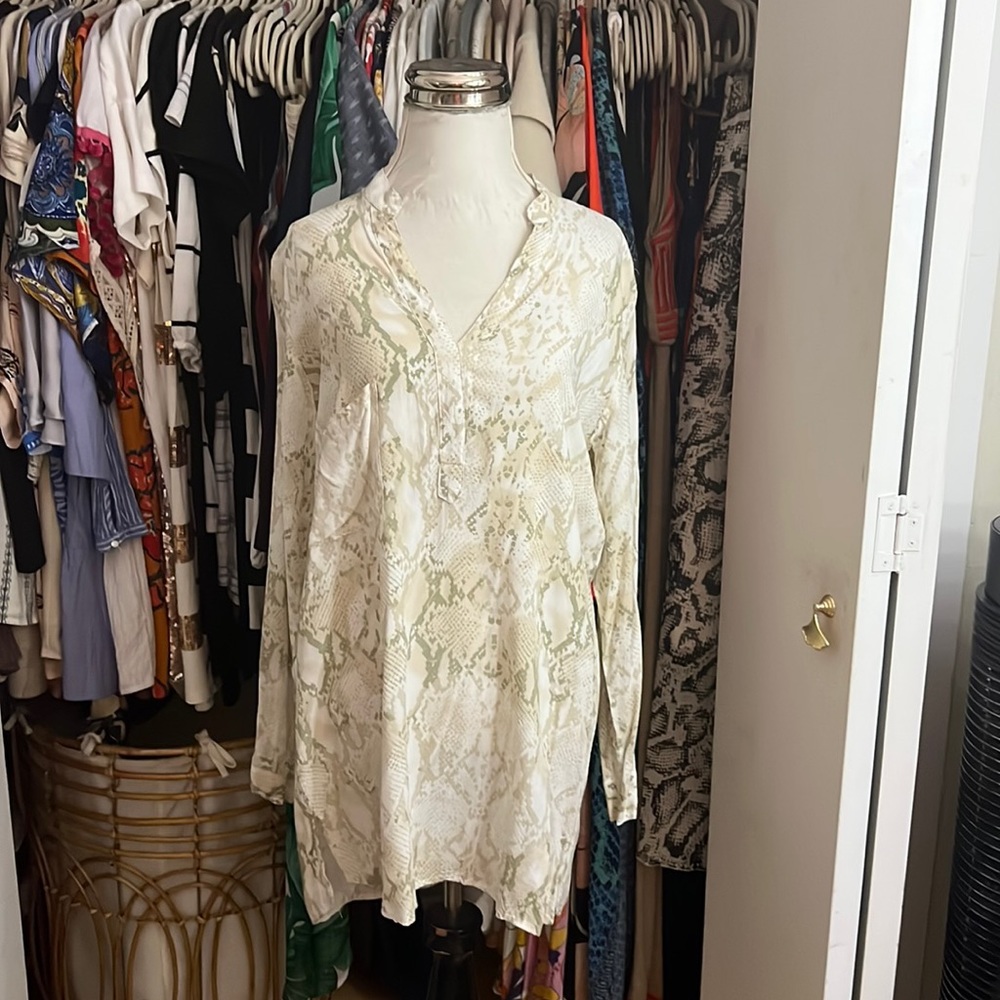 Vici Snakeskin Tunic / Coverup / Dress